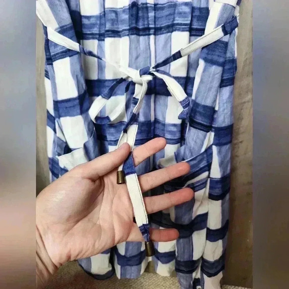 Maeve Anthropologie Devery Plaid Mini Belted Dress Small Women's - Picture 8 of 15